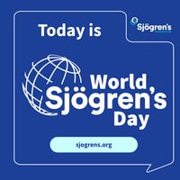 Today is World Sjögren's Day