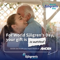 Double your gift on World Sjögren's Day