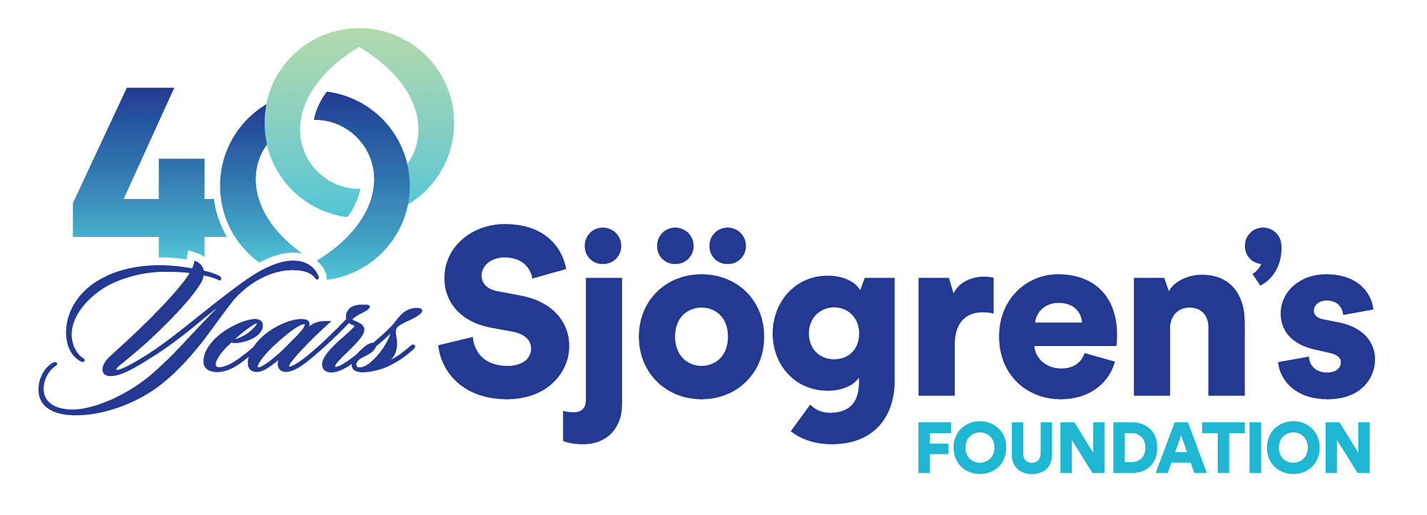 40th Anniversary Sjögren's Foundation Logo